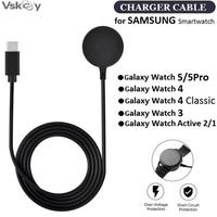 Gambar Kabel Usb charger Samsung galaxy watch 5 pro / watch 6 / watch 7 / watch 8 / watch 4 / watch 3 Active 2 Usb Tipe C || Wireless charger magnetic dari 818 JAYA CELL undefined 4 Tokopedia