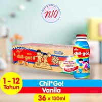 Gambar READY STOCK CHIL GO Susu Vanila UHT 36x130ml [free masker kids 10s] dari Deron_Shop undefined 2 Tokopedia