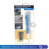 Gambar TESPEN VOLTAGE DETECTOR NON CONTACT AC / TESPEN PENGUKUR ARUS LISTRIK 90-1000VAC LED LIGHT TAFFWARE - Dengan baterai dari PNG Tehnik undefined 2 Tokopedia