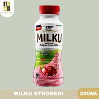 Gambar Milku Susu UHT / Stroberi / Coklat Premium / Original 200 ml / 1 Pcs - Coklat dari Yan Jaya Food undefined 3 Tokopedia