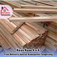 Gambar Kayu Kaso Panjang 4x6 Panjang 4 Meter Grade A, 6 Batang/Ikat Bisa Beli Per Batang atau Per Ikat untuk Rangka Atap, Plafon - TB  Abadi Jaya Tanggerang - Ikatan dari abadibangunan undefined 4 Tokopedia