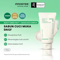 Gambar [innisfree] NEW Green Tea Hydrating Amino Acid Cleansing Foam 150gr FW dari VP Outlet undefined 1 Tokopedia