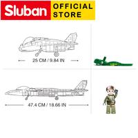 Gambar Mainan Brick Sluban Pesawat Jet Tempur 2 in 1 Mighty Dragon B0931 dari SlubanOfficialStore undefined 5 Tokopedia