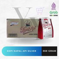 Gambar 1 Dus Isi 9 Bungkus Kopi Bubuk Kapal Api Silver 350 gram dari Yungyungstores undefined 1 Tokopedia
