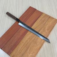Gambar Japanese Knife Hatsukokoro Aogami #2 Shirasagi Kurouchi Tsuchime Kiritsuke Yanagiba 330mm dari Upscale Living undefined 1 Tokopedia