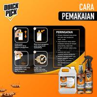 Gambar QUICKPICK PEMBASMI KECOA PALING AMPUH [BONUS 250ML] 1L 100ML Anti Roach Killer Spray Aromatic Spray Coro Lipas Kongkang Racun Cairan Pengusir Anti Serangga Kecoak di dalam Mobil Kamar Mandi Lemari Langsung Mati TERMURAH not Wiselie HIT - 100ML dari SPACE SPOTLESS undefined 4 Tokopedia