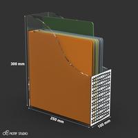 Gambar FILE STORAGE BOX CLEAR ACRYLIC DESK ORGANIZER ORGANISER TRAY RACK DOCUMENT MAGAZINE BOOK PAPER KEEPER KOTAK TEMPAT WADAH PENYIMPANAN KERANJANG RAK BERKAS DOKUMEN MAJALAH BUKU KERTAS KEKINIAN MODERN ELEGANT MINIMALIST AKRILIK BENING 3MM MOTIF COMBINE-013 dari Demotif Studio undefined 3 Tokopedia