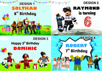 Gambar STIKER LABEL GOODYBAG MOTIF ROBLOX MINECRAF - design 1 dari labelqu undefined 1 Tokopedia