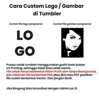 Gambar Tumbler NO LED Custom Nama Tumblr Stainless Grafir Logo Botol Minum Custom Tulisan Nama atau Logo Termurah Ready Terbaik - NO LED Putih, Font No 1 dari PonirahDiecast undefined 3 Tokopedia