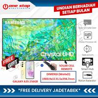 Gambar SAMSUNG 85CU8000 CRYSTAL 4K UHD SMART TV 85 Inch UA85CU8000KXXD dari OneStop Electronics undefined 1 Tokopedia