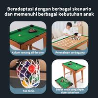 Gambar Set Permainan Meja Billiard Anak Anak Bentuk Mini Pool Table Meja Biliar Mini - 69x37x17cm dari Varia Solusindo undefined 5 Tokopedia
