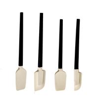 Gambar Isi 4 Silicone Spatula Tahan Panas Gagang Plastik Spatula Panjang Gagang dari Abeeing undefined 2 Tokopedia