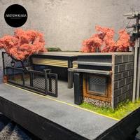 Gambar Diorama japan garage car park , car meet , diecast skala 64 untuk hotwheels , miniscale , mini gt , & diecast skala 64 dari AINSXDIORAMA undefined 3 Tokopedia