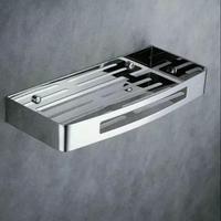 Gambar rak kamar mandi,rak sabun,rak serbaguna minimalis kotak tebal stainless steel dari Sanitary89 undefined 3 Tokopedia
