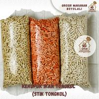 Gambar Kerupuk Ikan Tongkol Viral 1 KG Jumbo Original Balado Lombok Ijo Pedas Daun Jeruk - Balado dari tokoterbaiksedunia undefined 2 Tokopedia