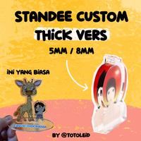Gambar standee custom tanpa kaki / standee tebal custom - 5mm 1 sisi, 5cm dari totoleid undefined 1 Tokopedia