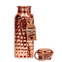Gambar water bottle - botol minum bertekstur bahan tembaga dan kuningan - copper brass dari Keringart I Pusat Kerajinan Tembaga dan Kuningan undefined 5 Tokopedia