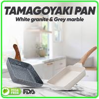 Gambar TAMAGOYAKI PAN/EGG PAN/OMELETTE PAN Premium Harga Hemat ANTI LENGKET ANTI GORES - CREAM/HMSC 19 dari TOKO JAWA ELECTRIK undefined 1 Tokopedia