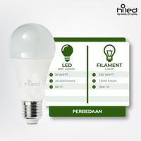 Gambar HILED Lampu Bohlam LED Bulb 18W 18Watt E27 4000K Netral dari LED Lighting Store undefined 3 Tokopedia