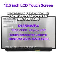 Gambar LAYAR SENTUH TOUCH SCREEN LED LCD LAPTOP LENOVO THINKPAD X280 X270 X250 X260  X240 A275 A285 20CM 20CL 20F5 20F6 20KF 20KE 20K5 20K6 20KD 20AM 20AL 20KC 20MW 20MX 20HN 20HM 12.5" 12" 12 12.5 INCH HD FHD IPS TOUCHSCREEN 1920 1080 40 PIN SMALL NARROW KECIL - HD NO TC dari Market Computer_NEW undefined 1 Tokopedia