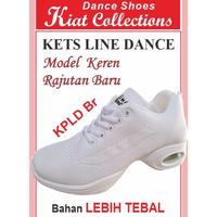 Gambar SEPATU MEREK LINE DANCE (GROSIR) RAJUTAN TERBARU KETS SNEAKERS TARI MENARI DANSA JOGING OR LARI SENAM SHUFFLE DANCE - Merah, 35 dari SANTUNAN DHUAFA undefined 3 Tokopedia