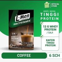 Gambar L-men protein mix coffee 6 sachet dari Windalbar shop undefined 1 Tokopedia