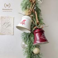 Gambar Christmas Bell Decoration | Dekorasi Bel Natal Xmas CMH0143 Besi Merah Putih - Red dari Mamasan Co Homewares Jakarta undefined 2 Tokopedia