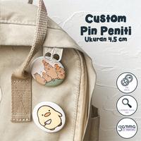 Gambar Custom Cetak Pin 44mm / Pin Peniti Promosi dari Gamma Printing undefined 3 Tokopedia