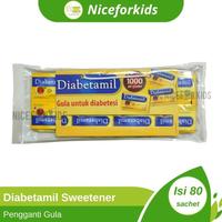 Gambar Diabetamil Sweetener Gula Untuk Diabetes 80 x 1gr Gula Diabetes dari warungviraaa undefined 2 Tokopedia
