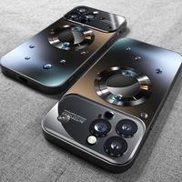 Gambar Titanium New AG Frosted Glass Phone Case for iPhone 15 Pro Max 12 13 14 Pro Max Magnetic Phone Case All Inclusive Lens Anti Shock Protection Hard Case Terbaru Terlaris Terbaik - black, iphone 12 dari DINOY- undefined 5 Tokopedia