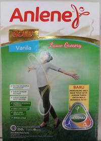 Gambar Anlene Gold Vanila 250 Gram dari Rasa Galaxy undefined 2 Tokopedia
