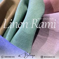 Gambar Kain Bahan LINEN RAMI Per 50 cm - 2.Denim dari BelanjaKainTex.id undefined 3 Tokopedia