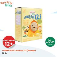 Gambar PROMO KHUSUS ONLINE! YUMMY BITES CRACKERS 123 SNACK CAMILAN ANAK 12+M 50G #A-094 - Apple dari Toko Richard Turner undefined 3 Tokopedia