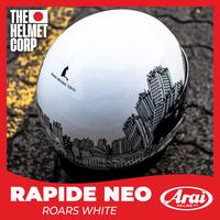 Gambar HELM ARAI RAPIDE NEO ROARS WHITE FULL FACE HELMET RAPIDE NEO WHITE dari THC Helmets undefined 5 Tokopedia