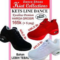 Gambar SEPATU MEREK LINE DANCE (GROSIR) RAJUTAN TERBARU KETS SNEAKERS TARI MENARI DANSA JOGING OR LARI SENAM SHUFFLE DANCE - Merah, 35 dari SANTUNAN DHUAFA undefined 1 Tokopedia