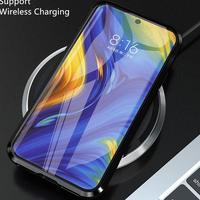 Gambar Casing For OPPO A78 5G A57 2022 A77 5G A31 A77s reno 11 Pro reno11Pro Magnetic Phone Case Double Side Tempered Glass Metal Hard Front and Back 360 Protection Flip Cover Terbaru Terlaris Terbaik - Black, OPPO A31 dari DINOY- undefined 3 Tokopedia