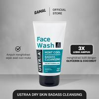 Gambar GAMAL | Ustraa Face Wash Dry Skin Mint Cool | 100gr | Untuk Melembabkan Wajah yang Kering dari Gamal.men undefined 1 Tokopedia