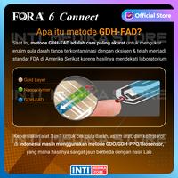 Gambar FORA 6 CONNECT - Alat Cek 6in1 Gula Darah + Kolesterol + Asam Urat + B-Keton + Hemoglobin + Hematokrit | Buatan SWISS | Connect Smartphone LED Backlight Metode Terbaru | Multi-Functional Monitoring System with BLUETOOTH - Tanpa Oneswab  dari INTI MEDIKA STORE undefined 4 Tokopedia