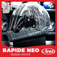 Gambar HELM ARAI RAPIDE NEO ROARS WHITE FULL FACE HELMET RAPIDE NEO WHITE dari THC Helmets undefined 2 Tokopedia