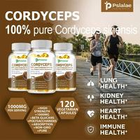 Gambar USA Pure Cordyceps Extract 120 Capsules Enchanced Stamina & Immune 1000mg dari Limitless Gym Store Bali undefined 3 Tokopedia