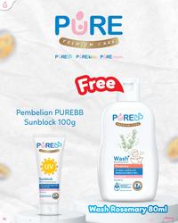 Gambar Pure Baby Sunblock Krim Perlindungan Matahari Sun Block SPF25 SPF 25 dari toku pedia undefined 1 Tokopedia