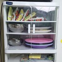 Gambar Rak Piring Plastik Naiba Nandos Rak Food Cabinet Bistro Food Container 6 tingkat dari TARRY913 GALERY undefined 3 Tokopedia