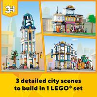Gambar Lego Creator 3 in 1 Main Street 31141 Building Set Original - Mainan Balok Bangunan Gedung Anak 3in1 dari Kitsune Toy store undefined 3 Tokopedia
