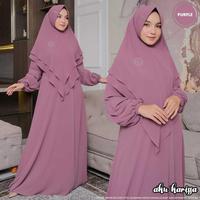 Gambar [BEST QUALITY] GAMIS CERUTY NAZUMI NADIFAH AZEERA BABYDOLL SET KHIMAR ORI AKU KARISSA READY SIZE XL XXL OVERSIZE LEBARAN SERIES MODEL KELUARAN TERBARU RAMADHAN KAJIAN PENGAJJAN KONDANGAN - AZEERA MARUN, XXL dari Cemerlang Karya Official undefined 2 Tokopedia