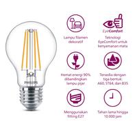 Gambar Philips Lampu Filament Bohlam LED 4W A60 E27 Kuning dari Philips lighting Surabaya undefined 4 Tokopedia