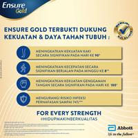 Gambar Ensure Gold HMB Cokelat 380 g - Nutrisi Dewasa Rendah Laktosa dari TOKO HALLO MAMA undefined 5 Tokopedia
