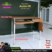 Gambar Meja Computer dengan Kaki Besi 90cm Kualitas Mewah Harga Murah dari Mebel Sanjaya Indonesia undefined 1 Tokopedia