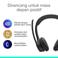 Gambar LOGITECH HEADSET ZONE 300 WHITE PUTIH Headset Bluetooth Wireless Original - ZONE 300 dari JuraganLabel undefined 3 Tokopedia