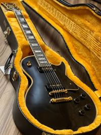 Gambar Gibson Custom 1954 Les Paul Custom Staple Pickup Reissue VOS in Ebony dari Nafiri Music Store undefined 1 Tokopedia