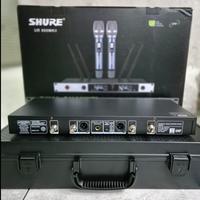 Gambar Mic Wireless Shure UR-800MKII Free Koper Box -- 2buah Mic Pegang/Handheld dari Luckystar audio undefined 2 Tokopedia